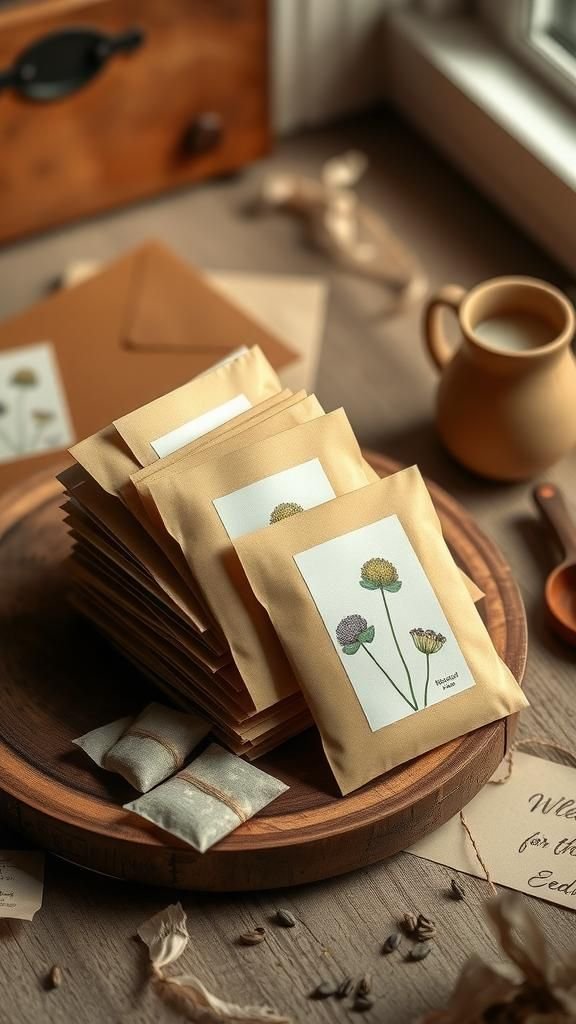 21 Beginner Friendly Cricut Projects 21 Eco-Friendly Seed Packet Envelopes With Decorative Fronts