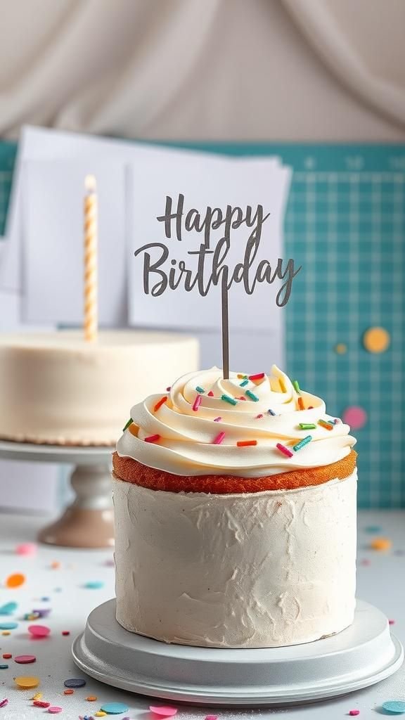 21 Beginner Friendly Cricut Projects 20 Playful Birthday Cake Toppers With Layered Accents