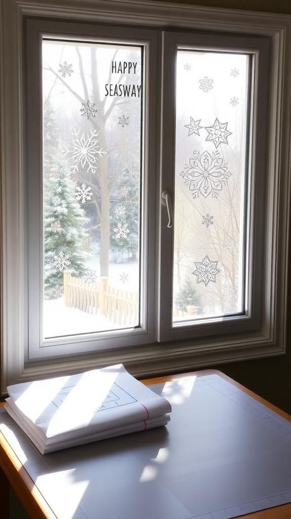21 Beginner Friendly Cricut Projects 18 Removable Window Clings For Seasonal Decorations