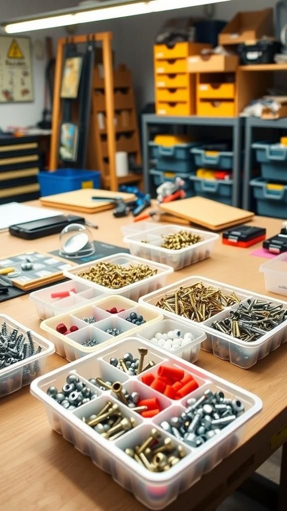 21 Dollar Store DIY Organizers 20 Ice Cube Tray Hardware Sorter For Small Parts