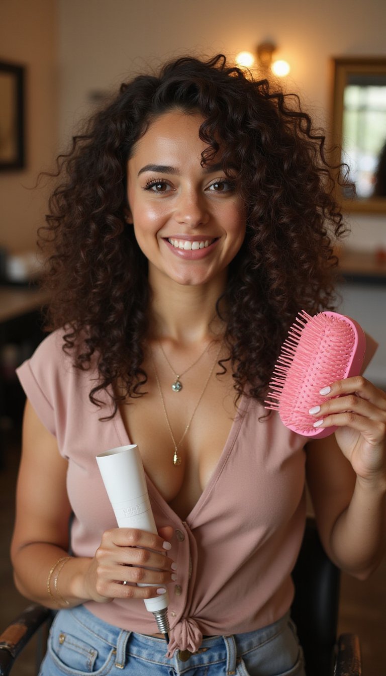 Diffused Drying For Frizz-Controlled Shape