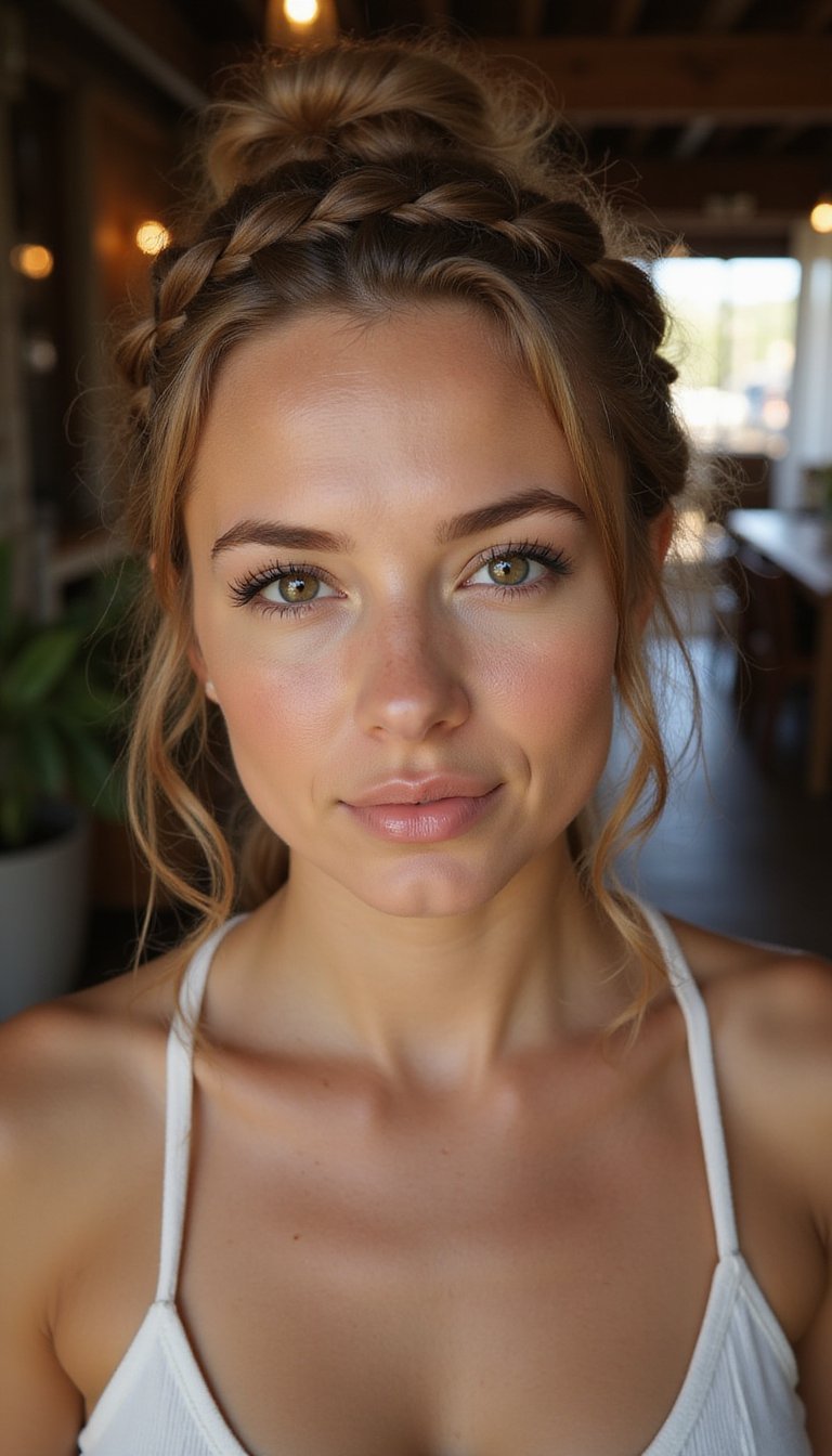 Braided Crown That Locks Out Winter Wind