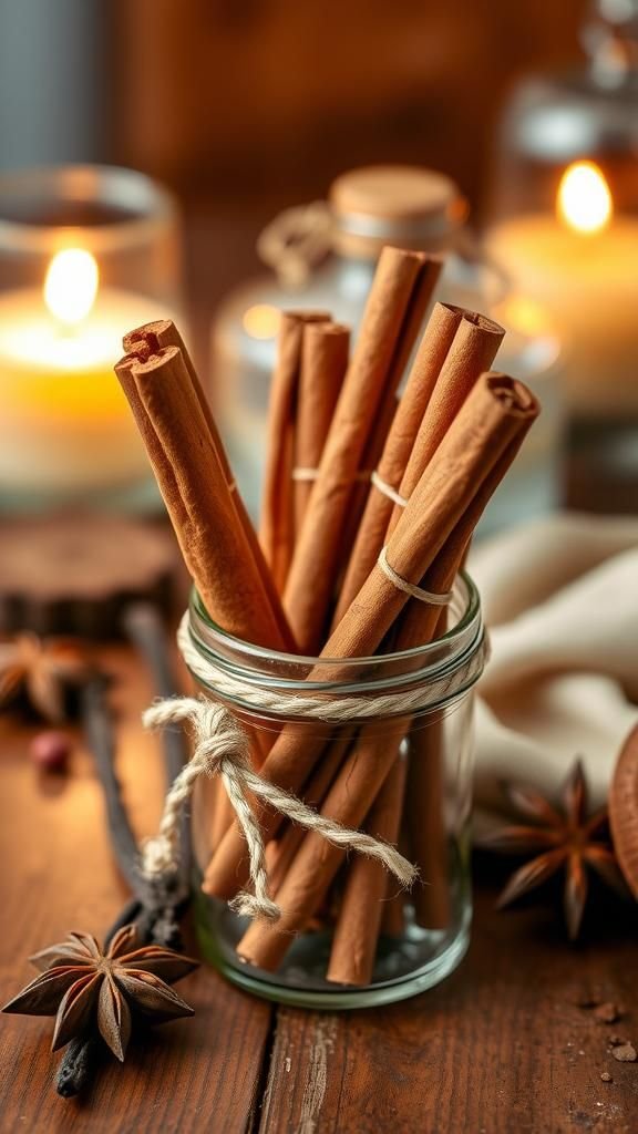 21 Hot Cocoa Bar DIY Crafts 9 Cinnamon Stick And Spice Stirrer Bundle