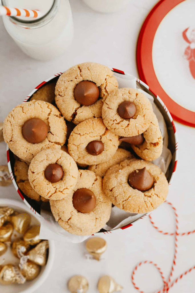 Classic Thumbprint Hershey Kiss Cookies 7 image 14 683x1024 1