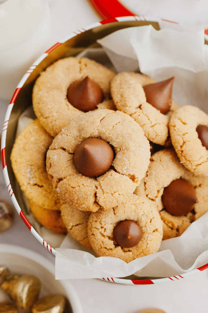 Classic Thumbprint Hershey Kiss Cookies 2 image 9 683x1024 1