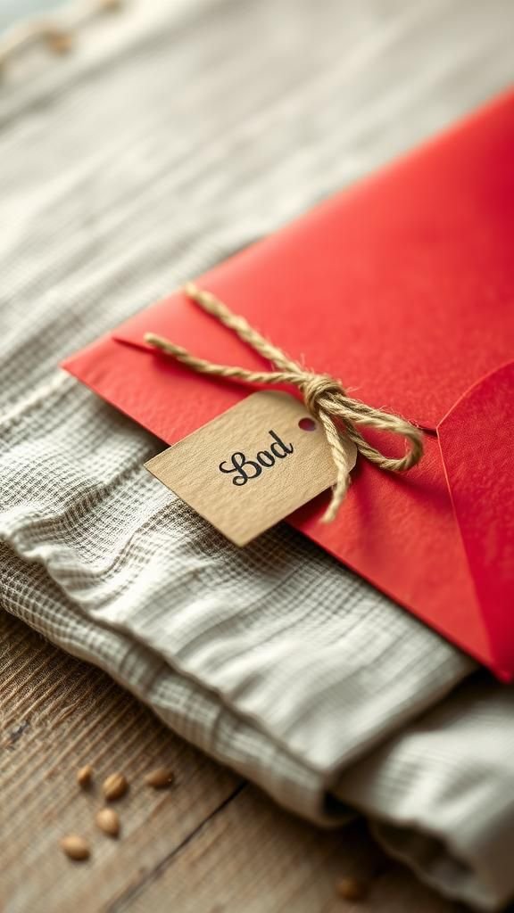 Seeded Paper Money Envelope That Blooms Later