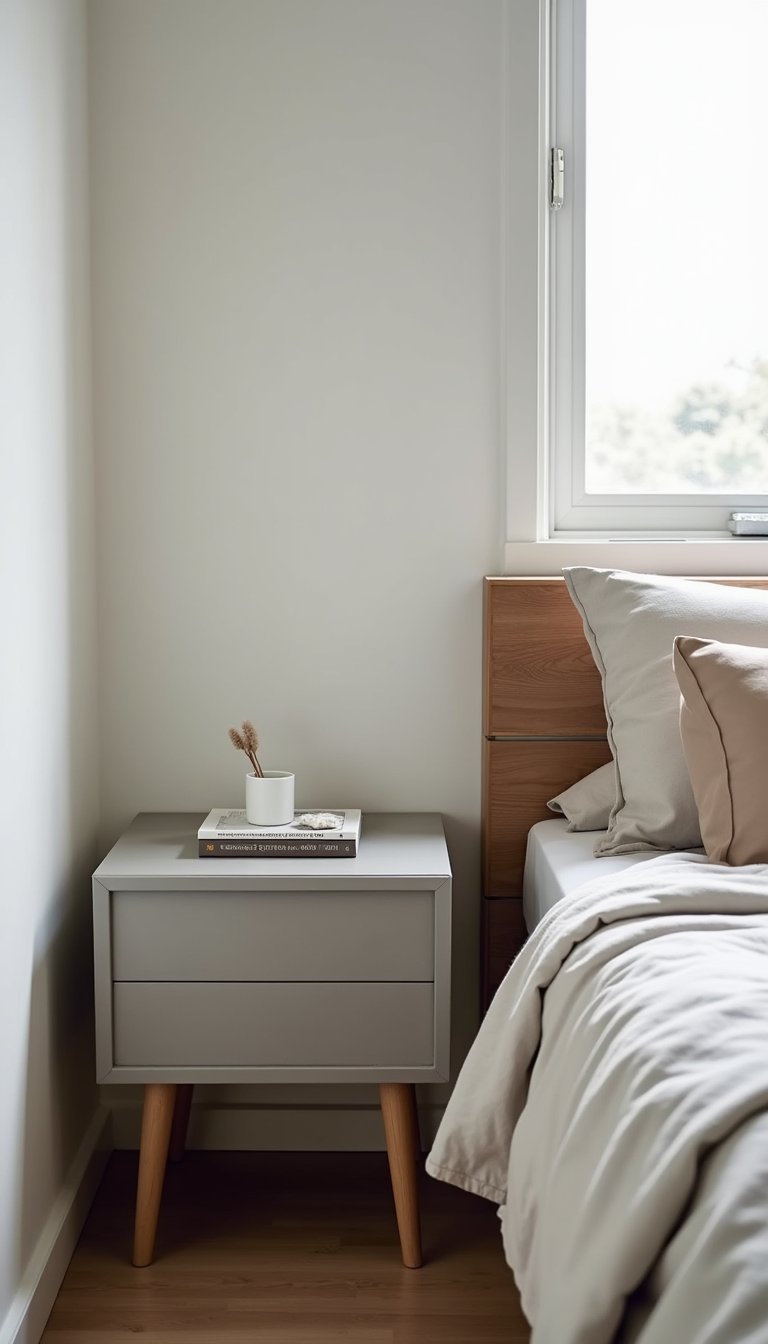 DIY Concrete Nightstand For Industrial Edge