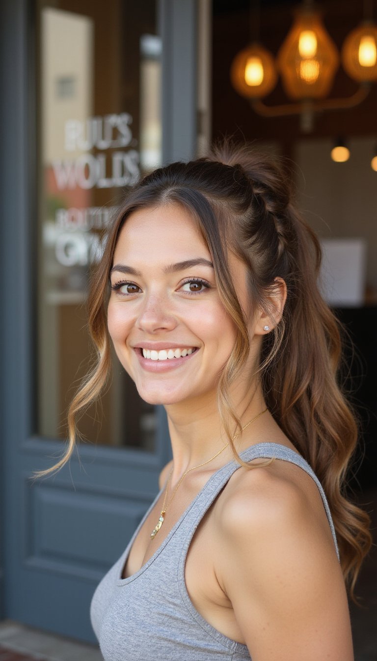 Quick Braided Ponytail For Instant Hold