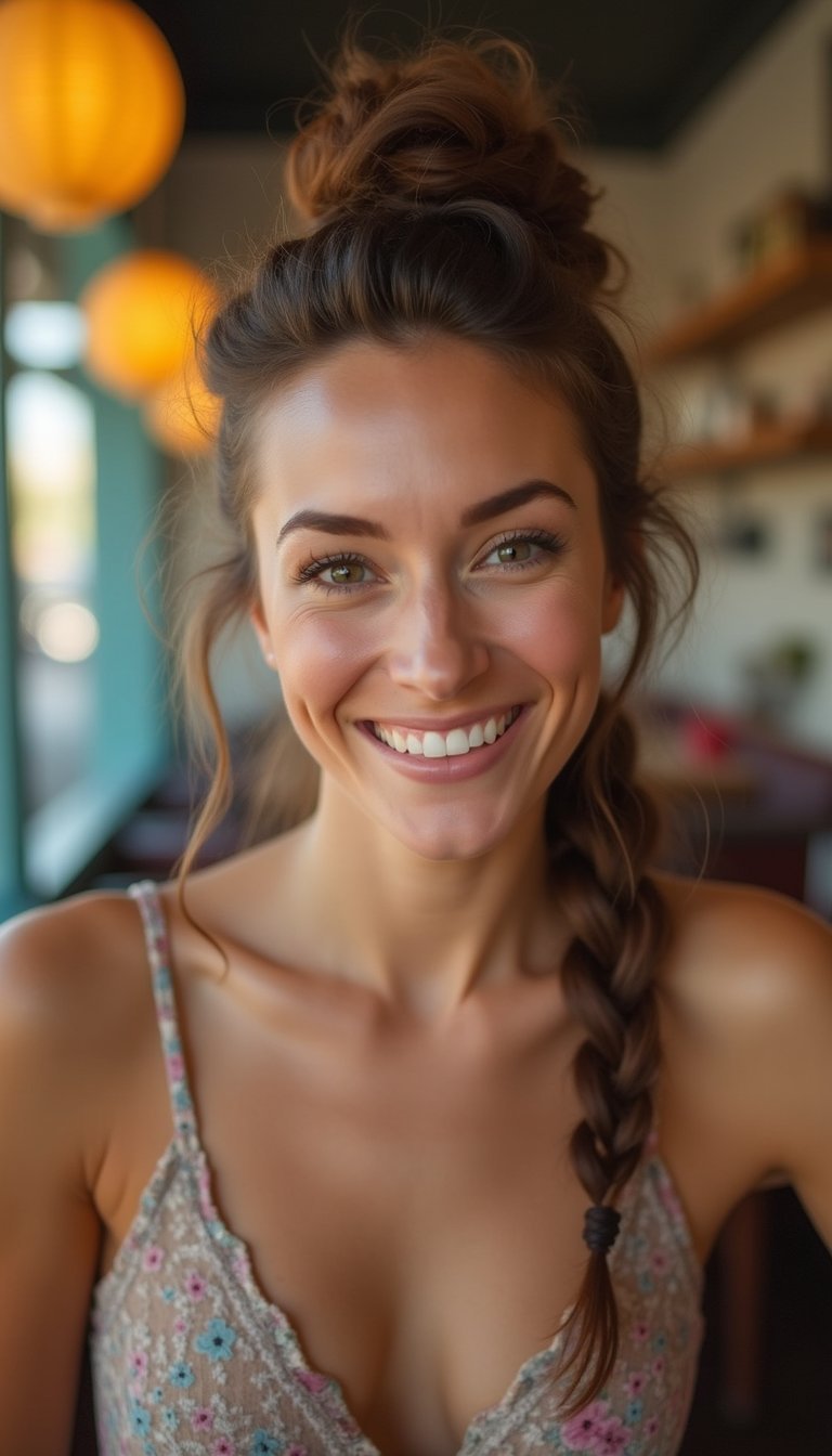 Quick Pin-Up Roll For Retro Gym Glam Finish