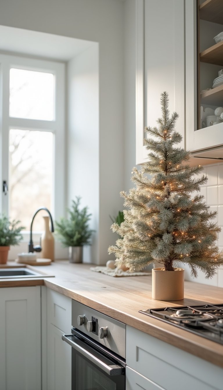 Mini Paper Chain Garland In Muted Hues