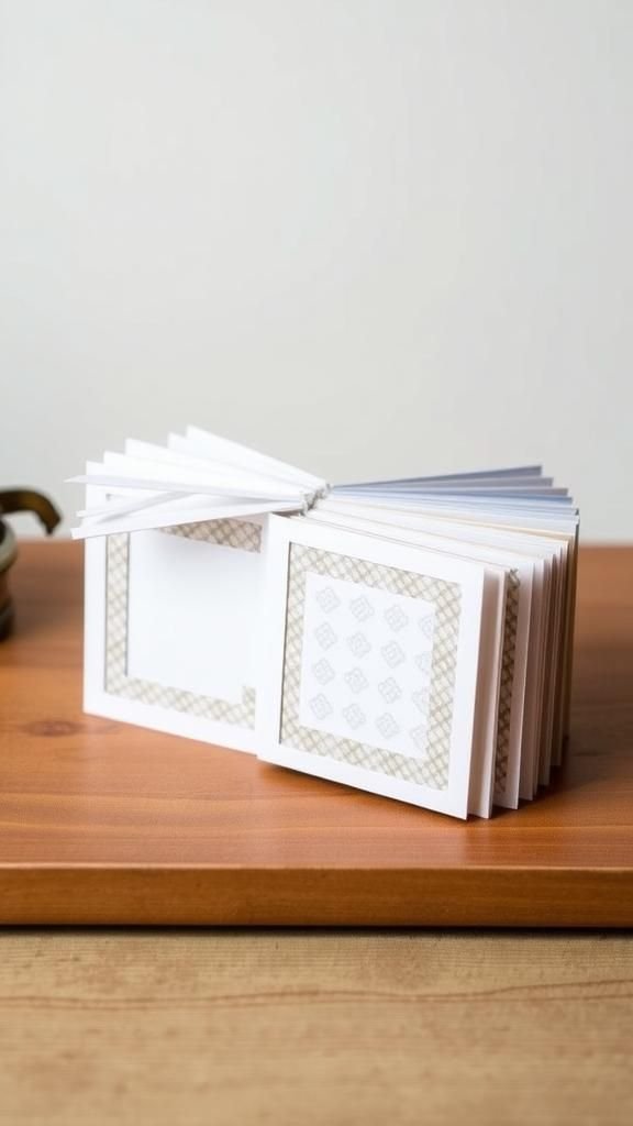 21 Scrap Paper Embellishment Projects 21 Accordion Photo Album With Scrap Paper Frames