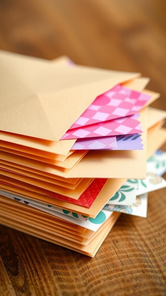 21 Scrap Paper Embellishment Projects 9 Upcycled Envelope Liners for Beautiful Correspondence