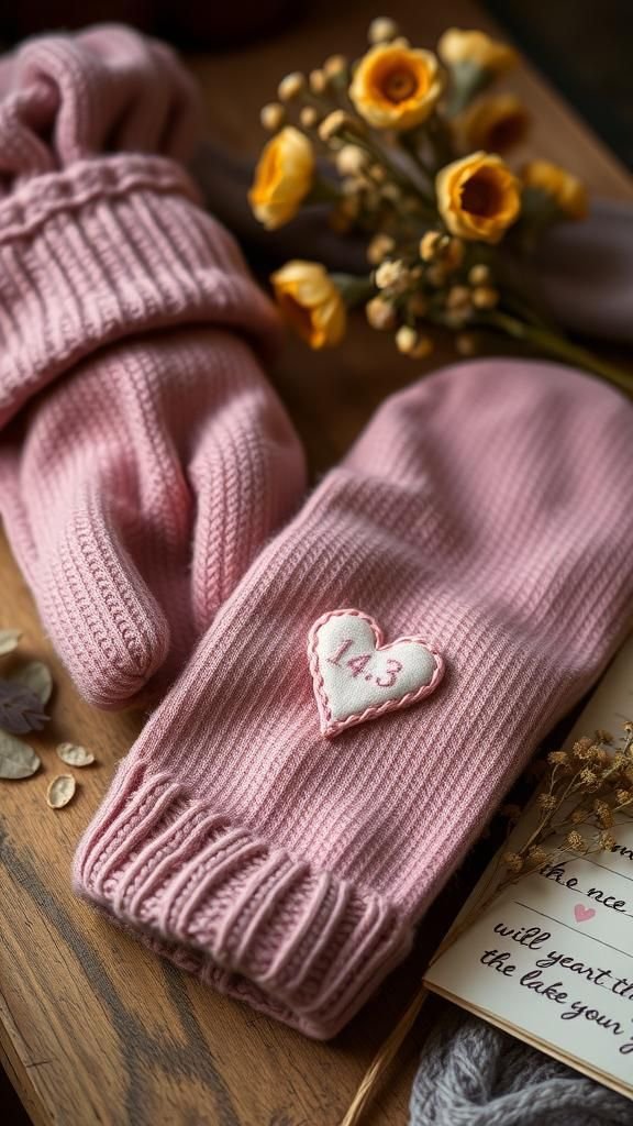 21 Upcycled Sweater Mitten Sewing Projects 7 Embroidered Memory Mittens With Sentimental Motifs