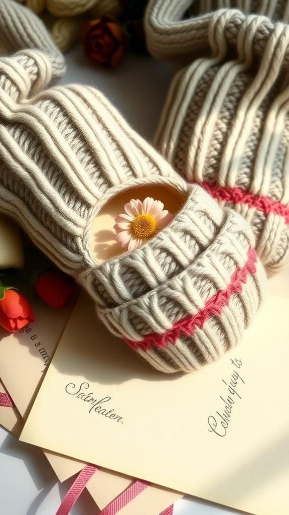 21 Upcycled Sweater Mitten Sewing Projects 18 Memory Pocket Mittens For Tiny Keepsake Holding