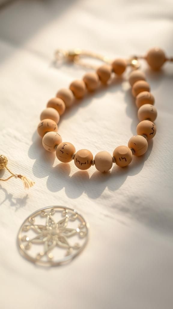 21 DIY Wine Cork Crafts 17 Chic bracelet made from linked cork beads