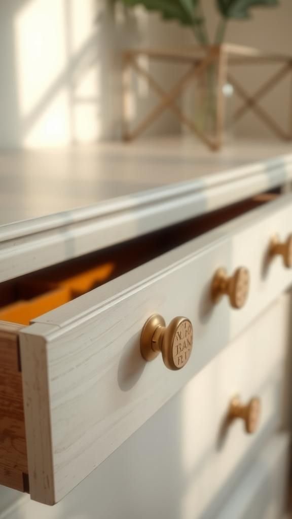 21 DIY Wine Cork Crafts 12 Decorative drawer pulls with cork accents