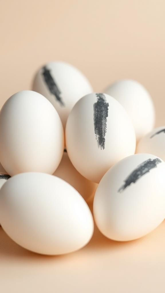 Minimal brushstroke accents for elegant simplicity