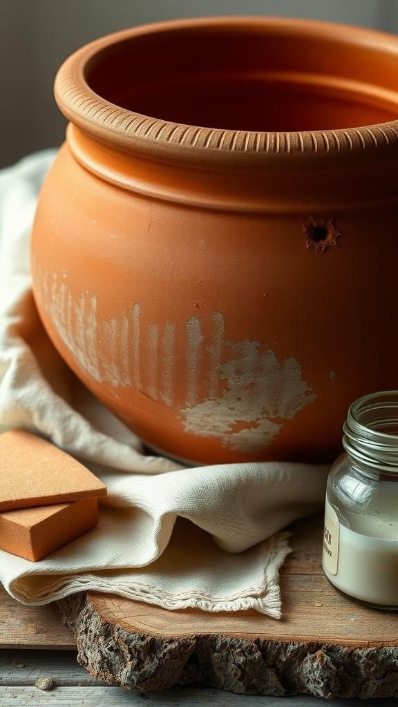 21 Painted Terracotta Pot Decorating Crafts 21 Rustic distressing for an heirloom-worn look