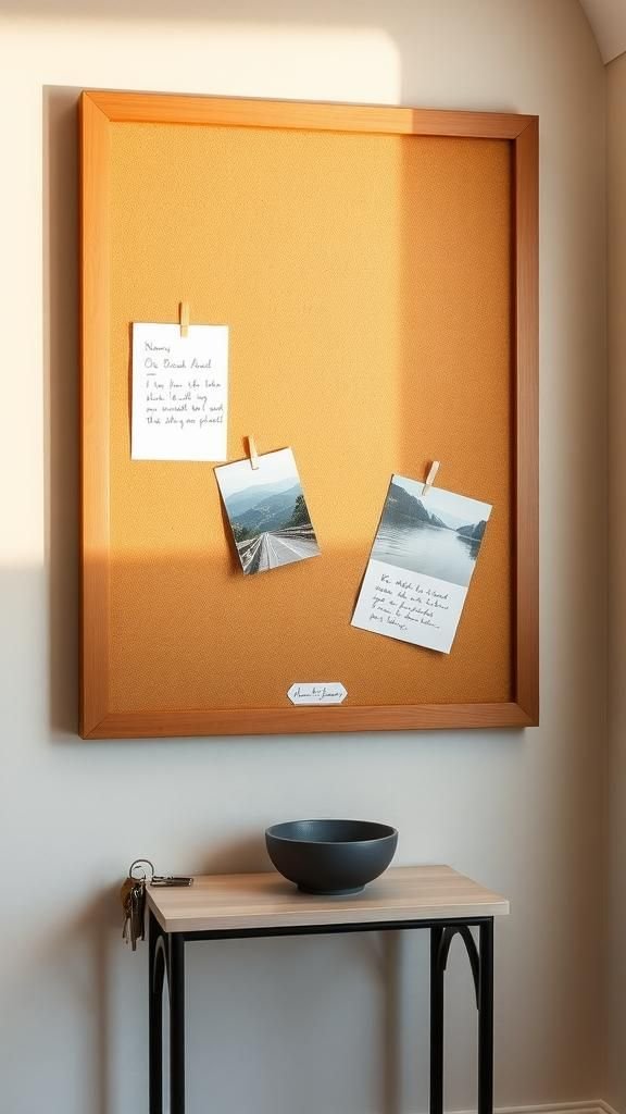 21 Wine Cork Upcycle Home Decor Crafts 3 A gentle cork bulletin board for notes